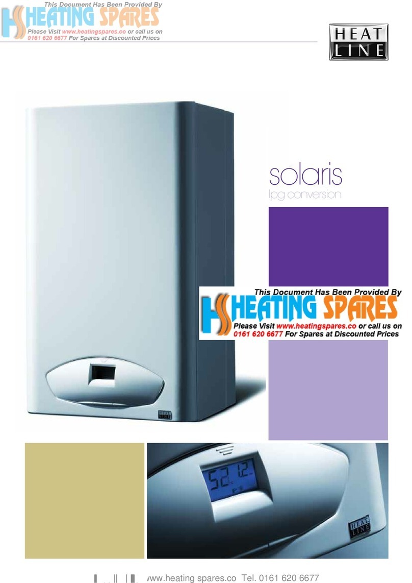 Heatline Solaris 24 & 30PC Conversion instructions