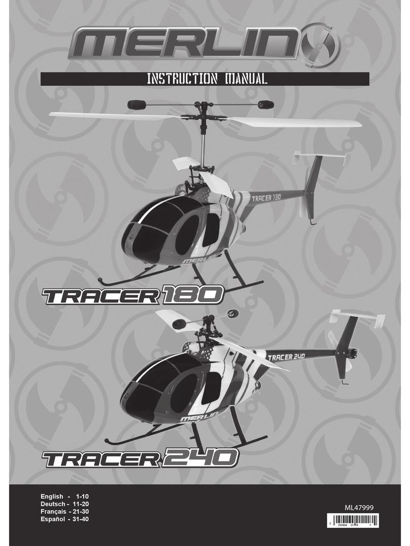Merlin Tracer 180 User manual
