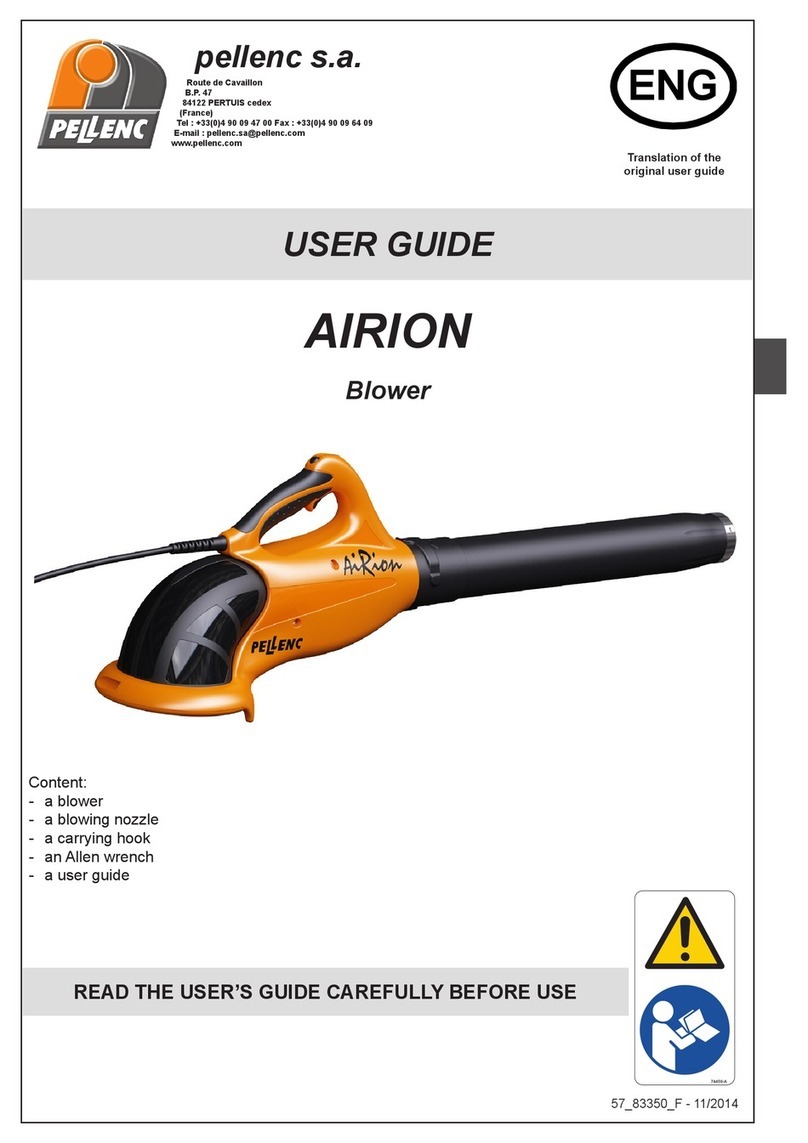 pellenc AIRION user guide