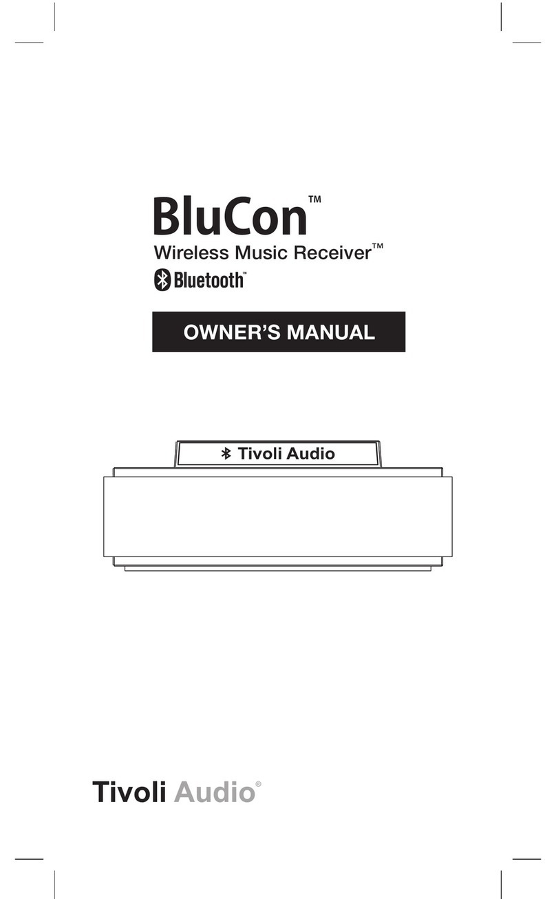 Tivoli Audio BiuCon User manual