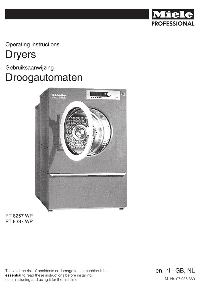 Miele PT 8257 WP User manual Miele PT 8257 WP User manual