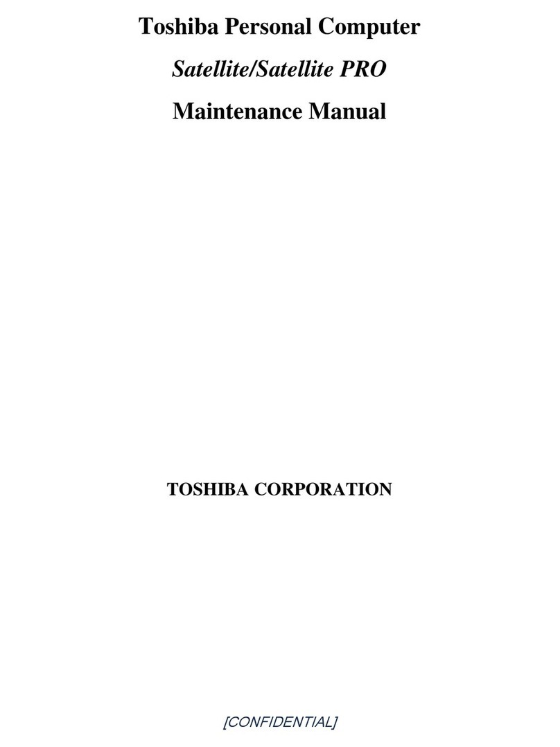 Toshiba T230 Maintenance manual