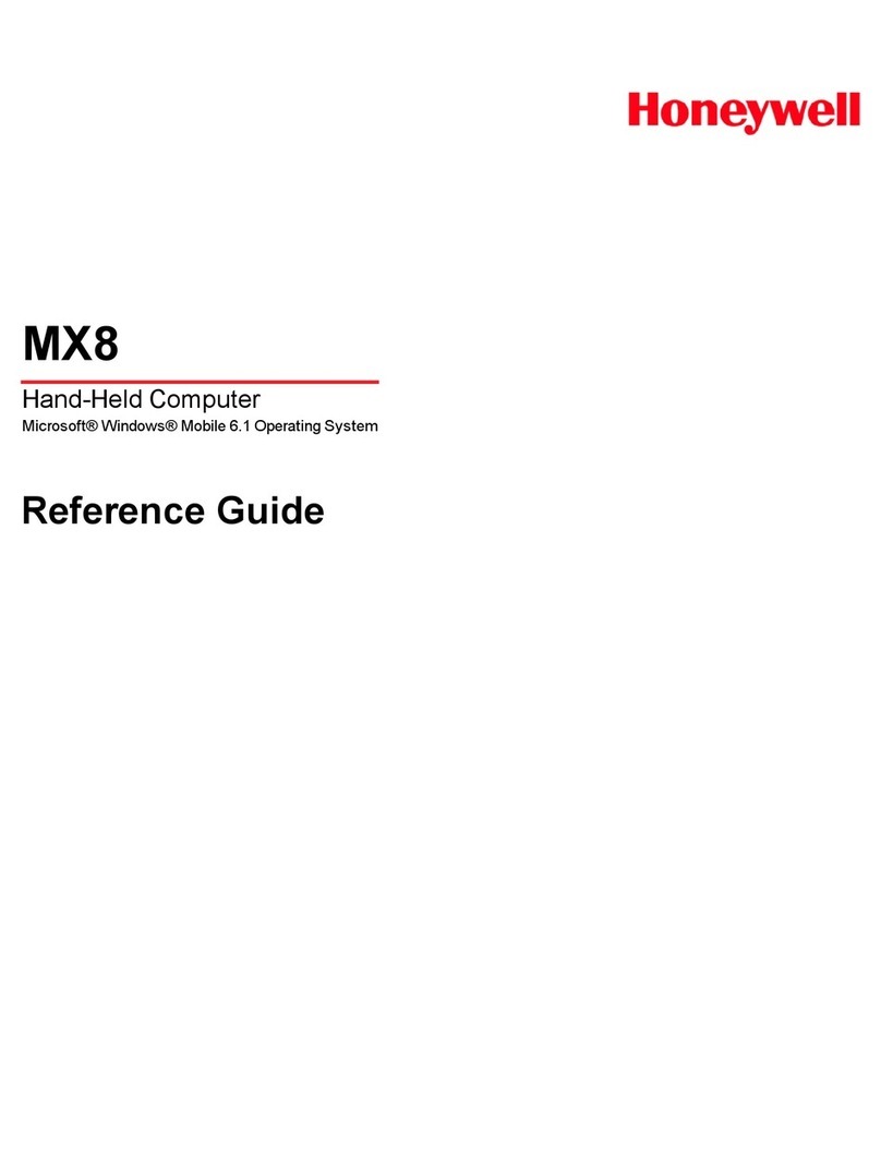 Honeywell MX8 User manual