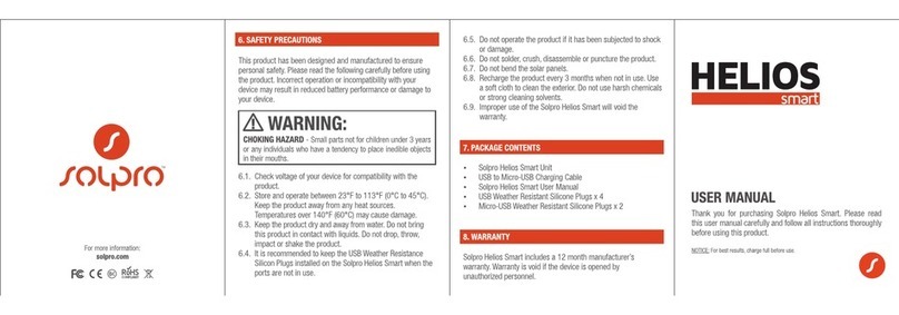 solpro Helios Smart user manual