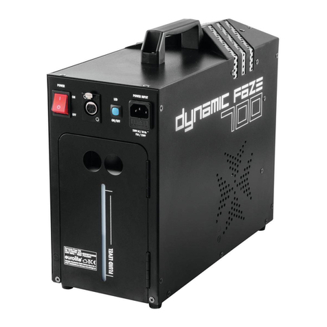EuroLite Dynamic Faze 700 user manual
