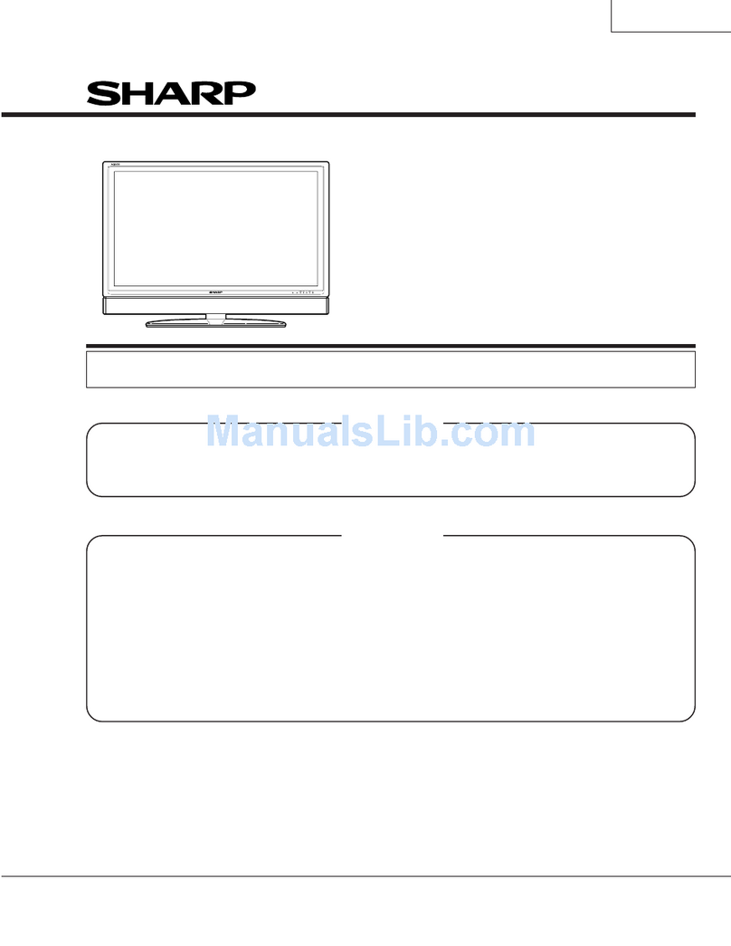 Sharp Aquos LC 45GD7U User manual