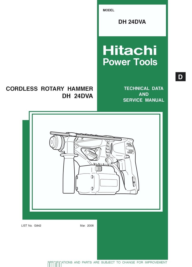 Hitachi DH 24DVA Manual