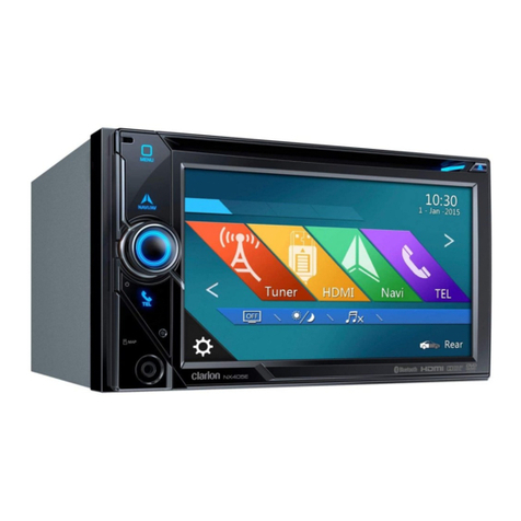 Clarion NX405E owner's manual