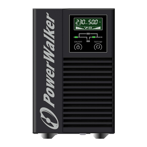 PowerWalker VFI 1000T/E LCD User manual