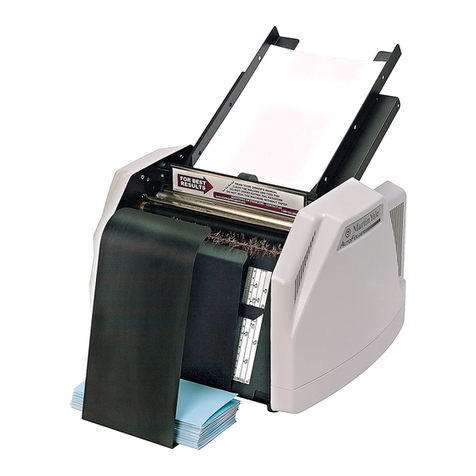 Martin Yale 1501X Quick start guide Martin Yale 1501X Quick start guide