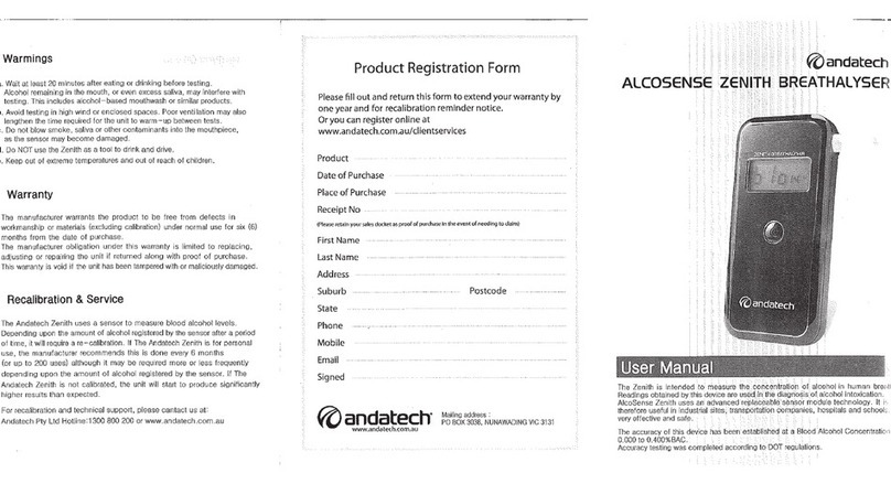 Andatech Zenith user manual
