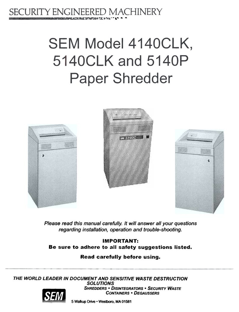 SEM 4140CLK User manual