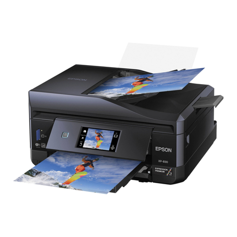 Epson XP-830 User manual