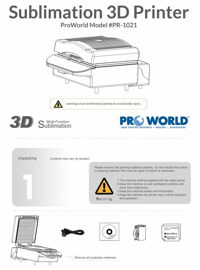 ProWorld PR-1021 instruction manual