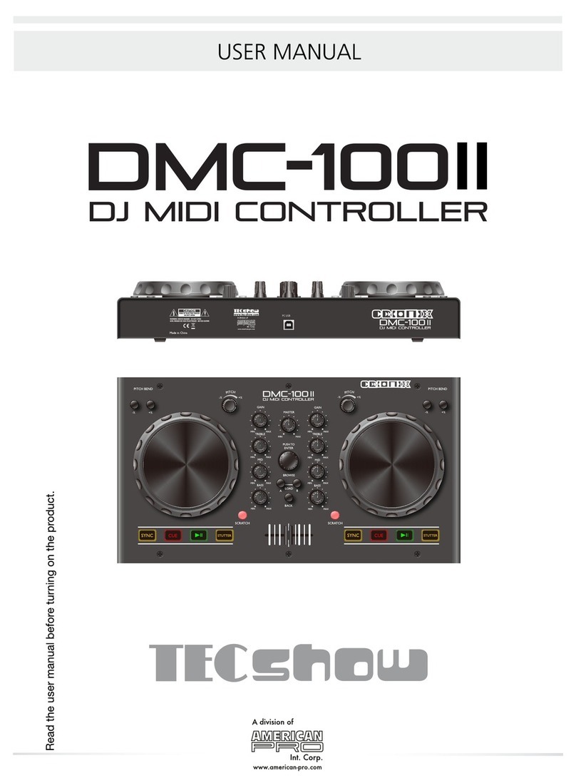 TECshow DMC-100 II user manual