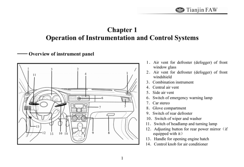 Tianjin Lovol Engines FAW owner's manual
