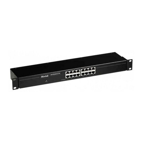 MuxLab VideoEase CATV 500300 User manual MuxLab VideoEase CATV 500300 User manual