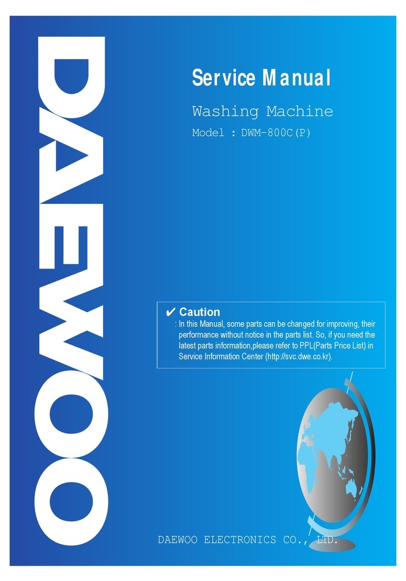 Daewoo DWM-800C Service manual