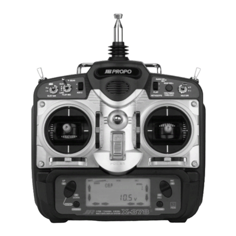 JR ProPo X-378 instruction manual