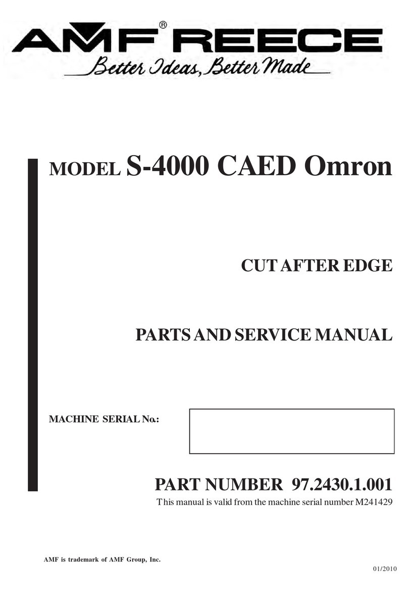 AMF S-4000 Parts and service manual