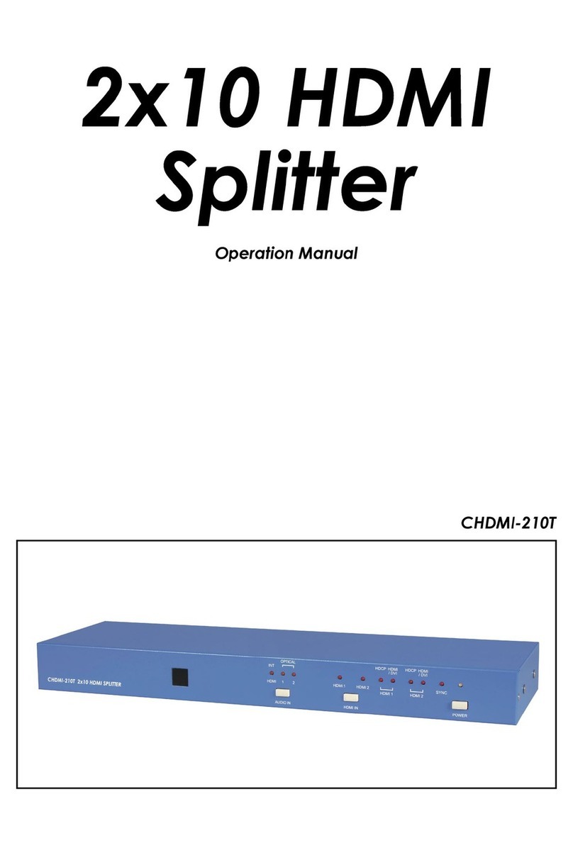 Cypress CHDMI-210T User manual