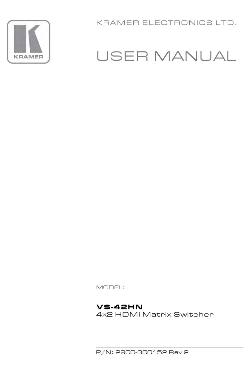 Kramer VS-42HN user manual