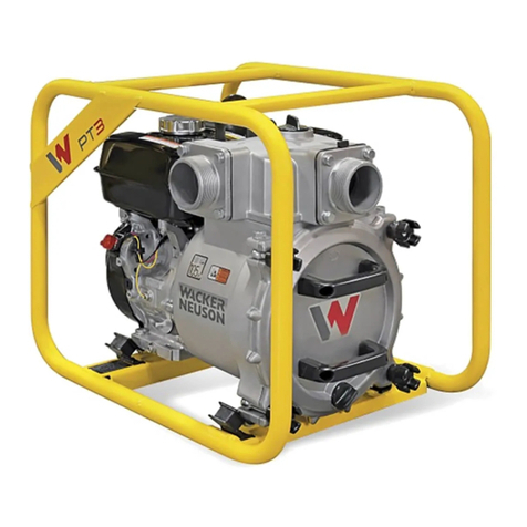 Wacker Neuson PDT 2A Operator's manual Wacker Neuson PDT 2A Operator's manual