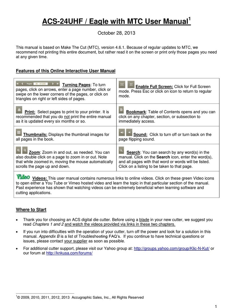 ACS ACS-24UHF/Eagle user manual