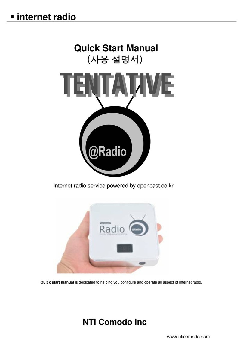 Comodo Tentative Radio user manual