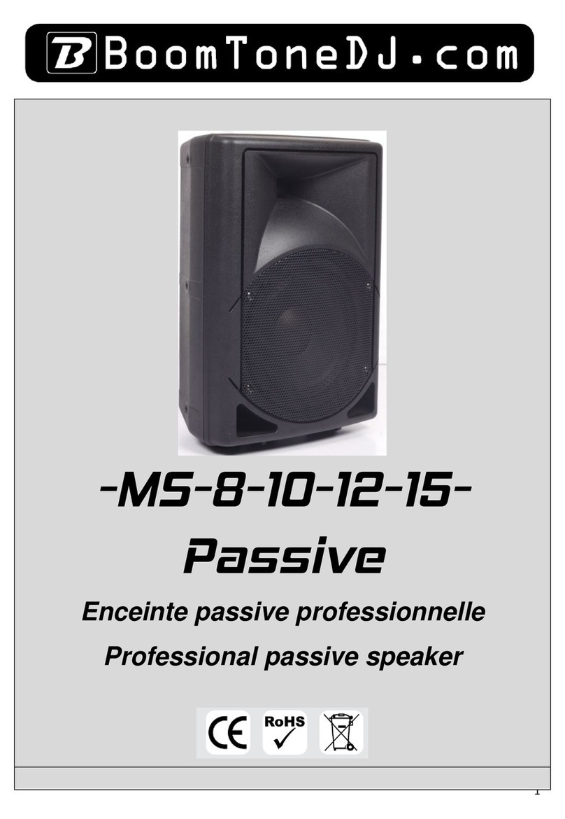 BoomToneDJ M5 user manual