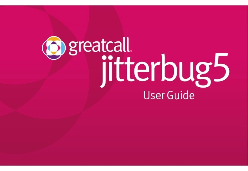 GreatCall Jitterbug5 User manual GreatCall Jitterbug5 User manual