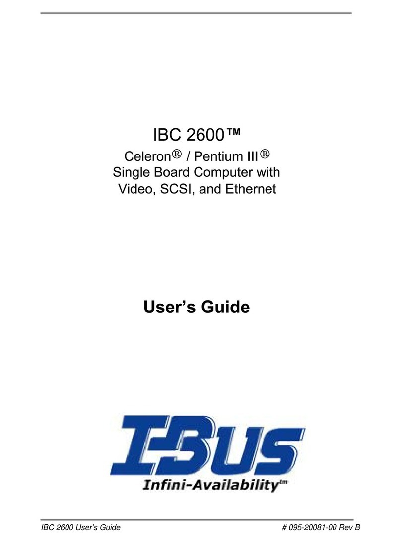 I-Bus IBC 2600 user guide