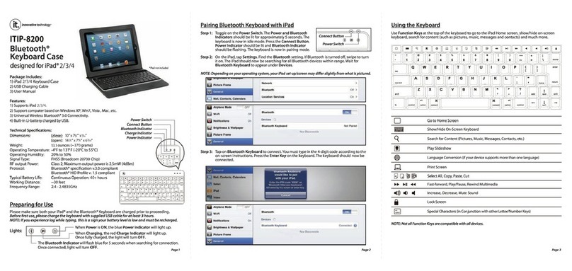 Innovative Technology ITIP-8200 user manual