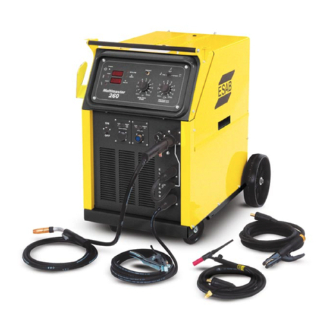 ESAB Multimaster 260 User manual