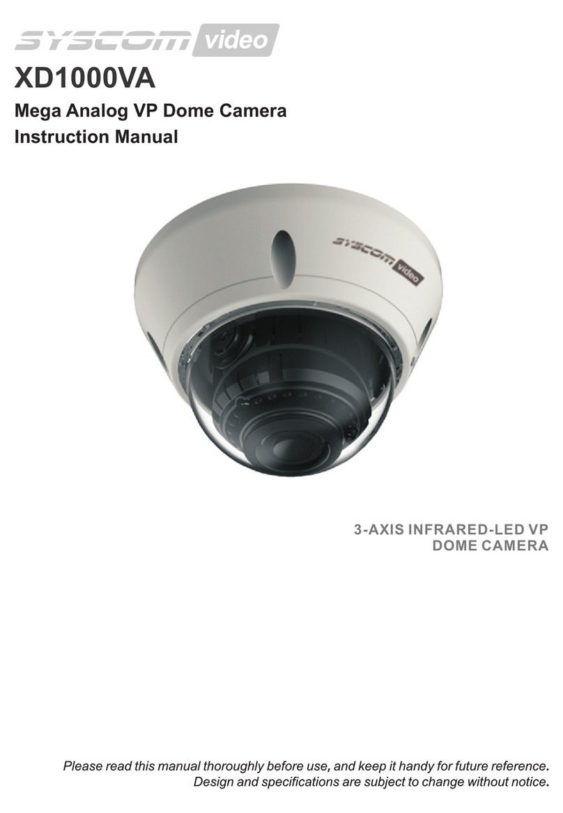 Syscom Video XD1000VA User manual