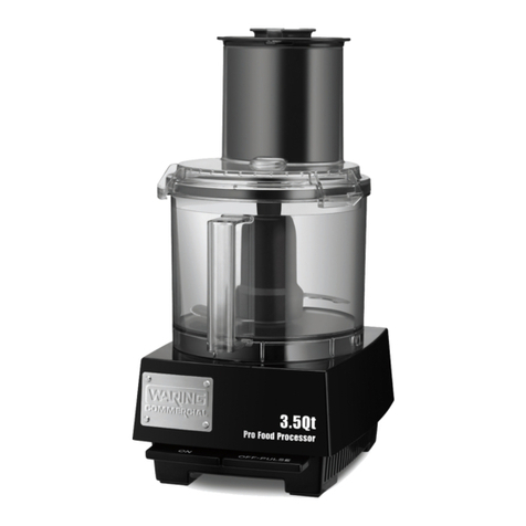 Waring WFP11S User manual Waring WFP11S User manual