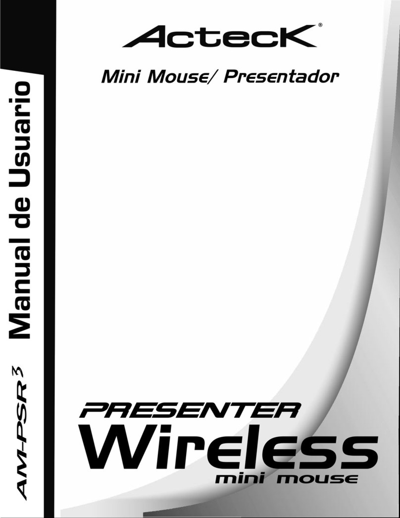Acteck AM-PSR3 User manual