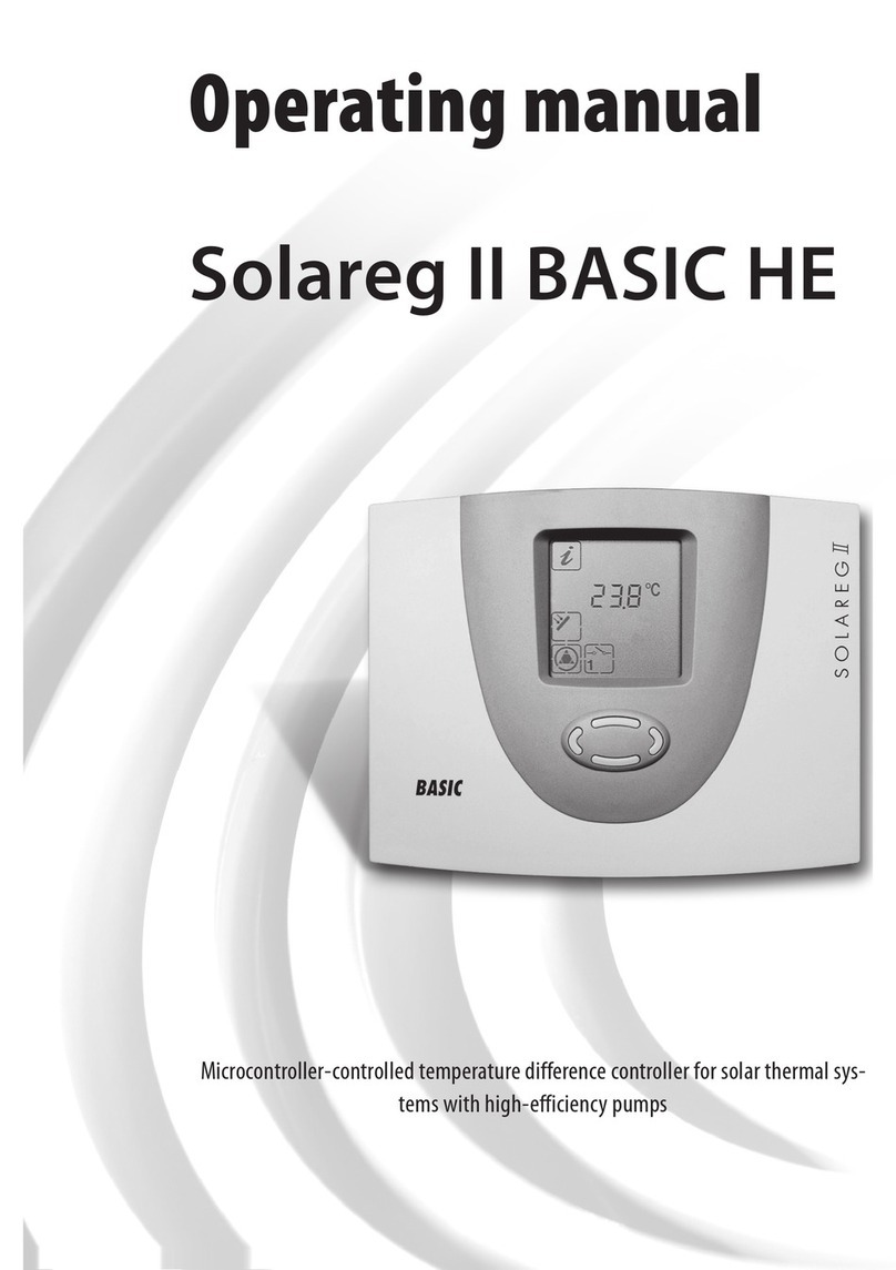 Prozeda Solareg II BASIC HE operating manual Prozeda Solareg II BASIC HE operating manual