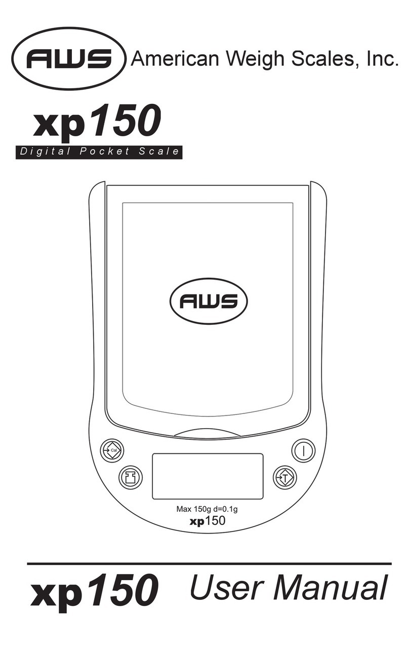 AWS xp150 User manual