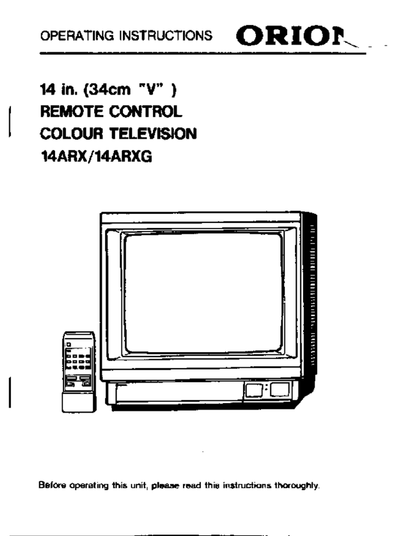 Orion 14ARX User manual Orion 14ARX User manual