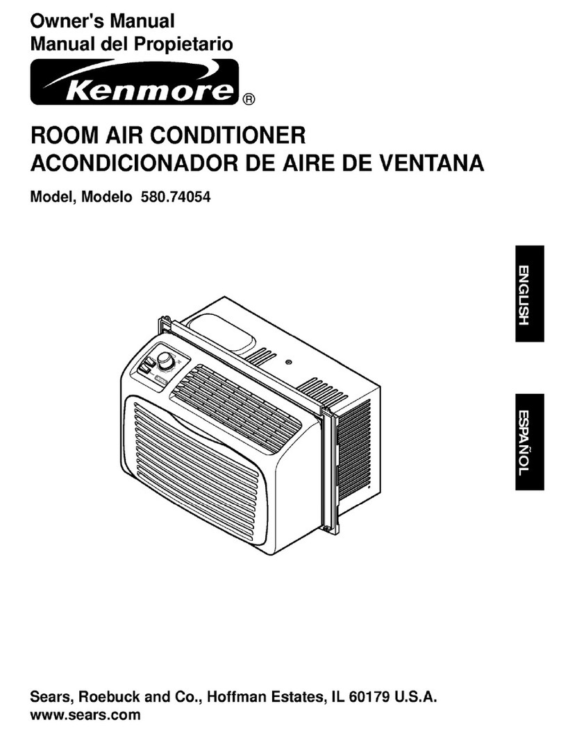 Kenmore 580.74054 owner's manual