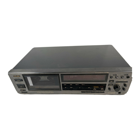 Teac R-919X User manual