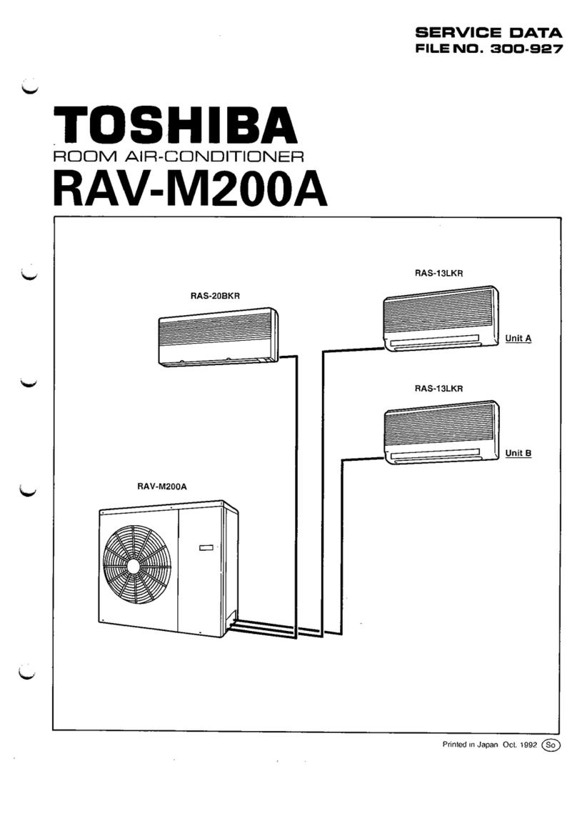 Toshiba RAV-M200A Mounting instructions