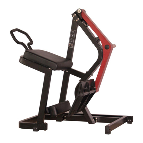 BRONZE GYM A-08 user manual