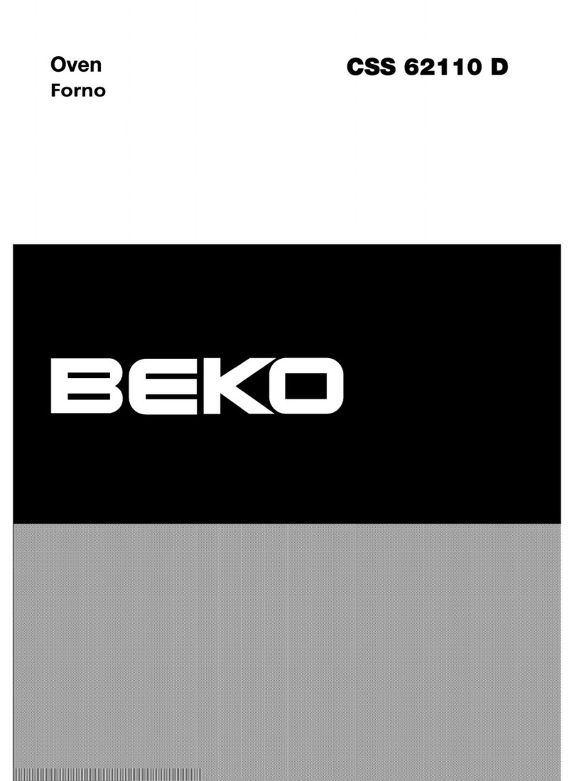 Beko CSS 62110 D User manual