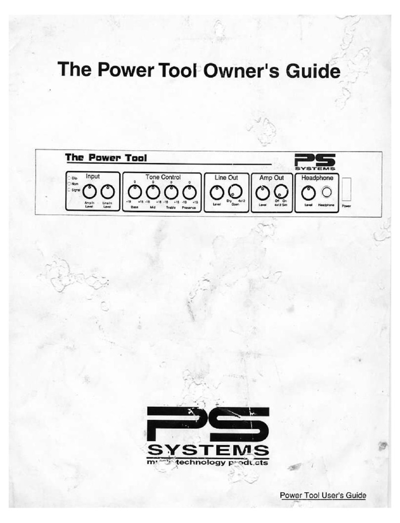 PS Systems The Power Tool owner's guide