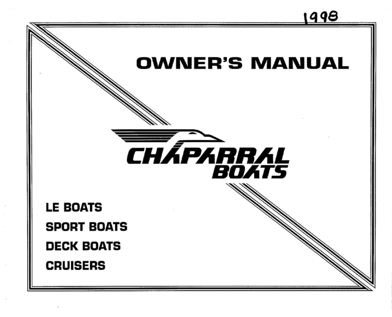 Chaparral 1998 Signature 300 User manual