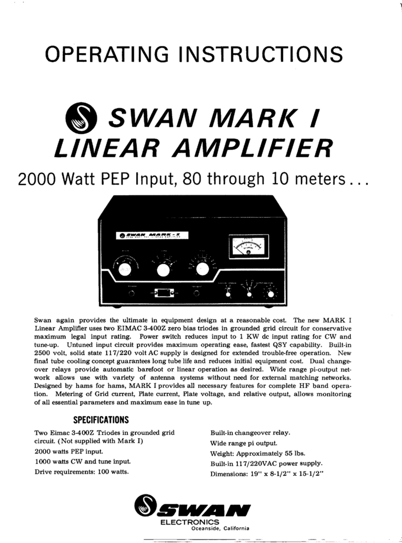 Swann Mark I operating instructions