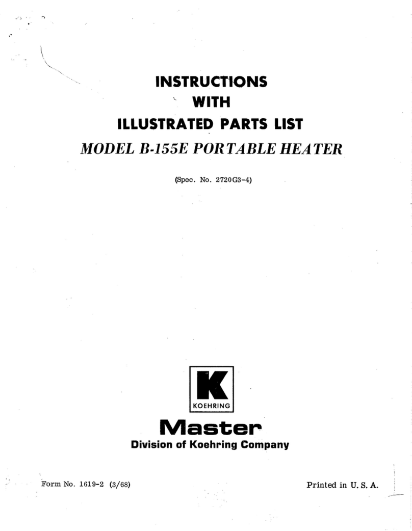Master B-155E Setup guide