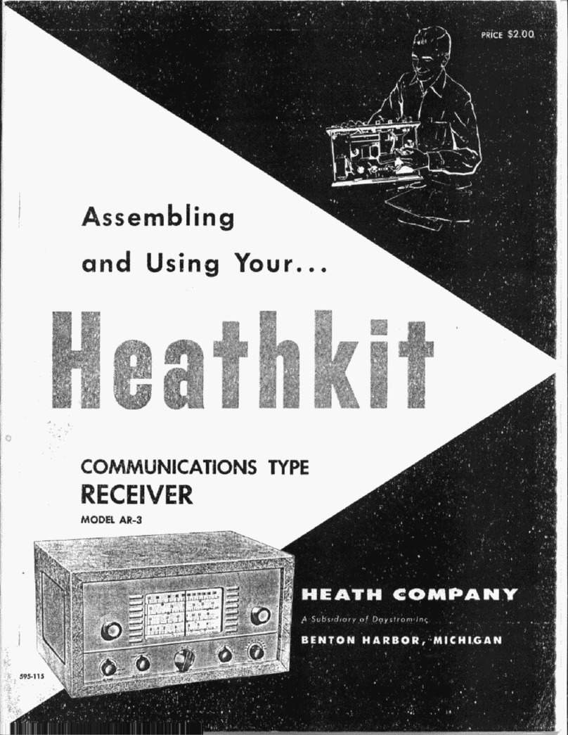 Heathkit AR-3 Assembling and using